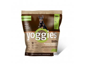 2kg yoggies barf mini priloha k syrovemu masu granule lisovane za studena s probiotiky
