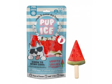 chladici pochoutka pup ice vodni meloun 3ks 90g original