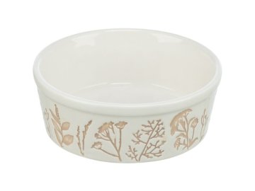 Keramická miska 0,7 l/ø 16 cm, bílá/šedobéžová