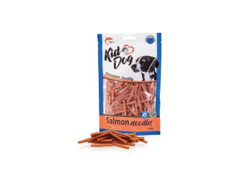 KIDDOG masové nudličky - losos pro malé psy a kočky 80 g