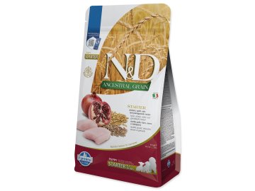 Krmivo N&D Puppy Starter All Breeds Ancestral Chicken, Oats & Pomegranate 800g