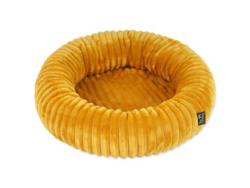Pelech Dog Fantasy Stripe kulatý hořčicový 70cm