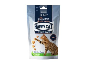 Happy Cat Crunchy Snack Atlantik-Lachs 70g