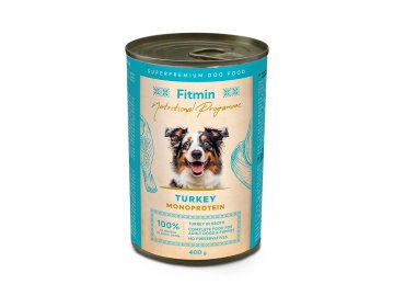 fnp dog tin turkey 400g h L