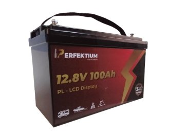 Lithiová baterie Perfectium PL s displejem 12.8V 100Ah