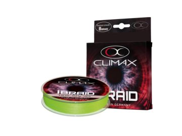 Pletená šňůra Climax iBraid neon-zelená 135m