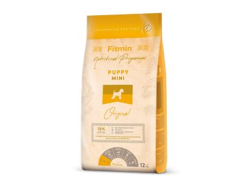 fitmin dog mini puppy 12 kg h L