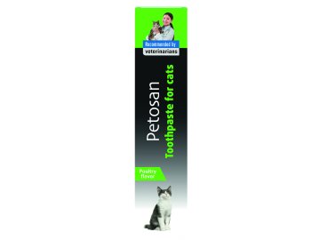 Petosan zubní pasta drůbeží pro kočky 70g/50ml tuba