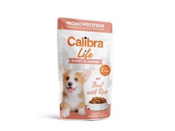 Calibra Dog Life kapsa Puppy&Junior Beef 150g