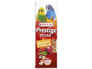Tyčinky Versele-Laga Prestige malý papoušek se zeleninou a pampeliškou 60g 2ks