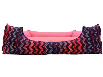 Pelech pro psy CikCak (Uvnitř pelíšku Matrace, Velikost pelíšku 100cm x 80cm / XXL)