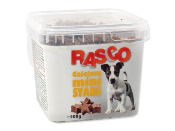 Pochoutka Rasco kalciové hvězdičky 0,7cm 500g
