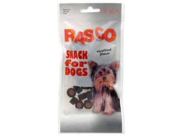 Pochoutka Rasco lososová kolečka 50g