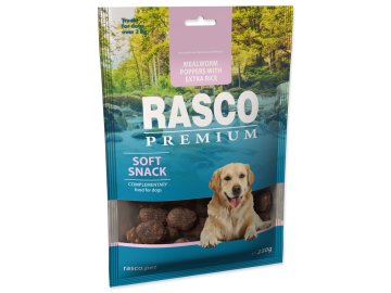 Pochoutka Rasco Premium mouční červi a extra rýže 230g