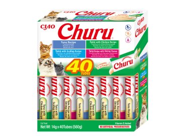 Churu Cat BOX Tuna Seafood Variety 40x14g