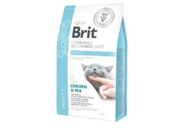 Brit Veterinary Diets Cat GF Obesity 2 kg
