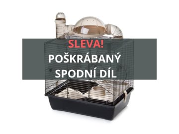 Klec ROCKY + TARAS 42x28x38 béžová - POŠKOZENÝ ŠPODNÍ DÍL