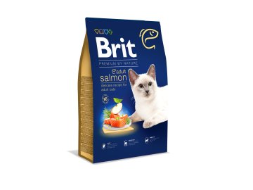 Brit Premium Cat by Nature Adult Salmon 8kg