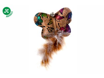 58777 hracka motyl korek peri 17cm 01