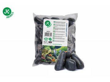18511 prirodni kremenne valounky cerne do akvaria teraria 2kg 01