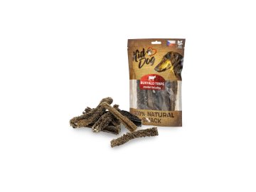 KIDDOG 100% Natural Snack, hovězí žaludek (dršťky) 12 cm/ 100 g