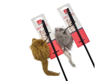 Nunbell Hračka pro kočku udice s myší