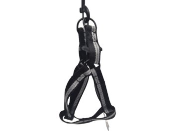 OHO Reflexní SET Postroj + Vodítko (P 2cm/37-55cm) (V 100cm)