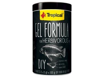 145944 gel formula for herbivorous fish 1000ml105g 3x35g