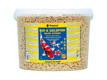 146013 tropical koi goldfish basic sticks 11l vedro objem 11 l