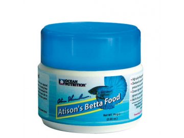Atison´s Betta Food 75 g - krmivo pro bojovnice ocean nutrition kvalitní krmení pro akvarijní rybky