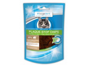 BOGAR bogadent PLAQUE-STOP CHIPS, kočka, 50 g zubní péče pro kočky