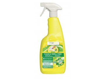 BOGAR bogaclean CLEAN a SMELL FREE SPRAY, 750 ml  Odstraňovač skvrn a zápachu, použití na podlahu, koberce, textil a dřevo 