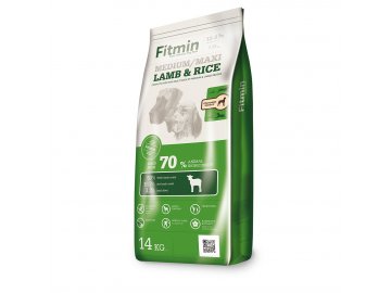 fitmin dog medium maxi lamb rice 14 kg h L