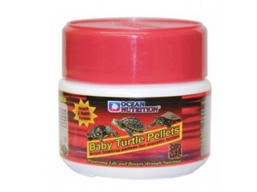 Baby Turtle Pellets 60 g - pro mladé vodní želvy ocean nutrition krmivo pro malé želvy mladé želvy mladá ževička vodní želvy malé 