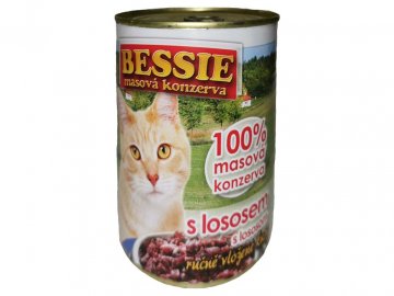 BESSIE s lososem 800 g 1 ks