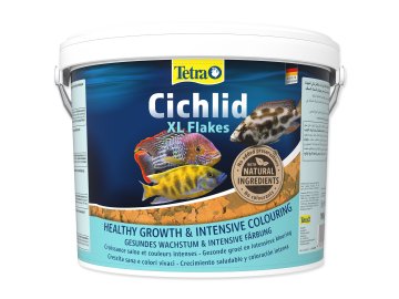 Krmivo Tetra Cichlid XL vločky 10l