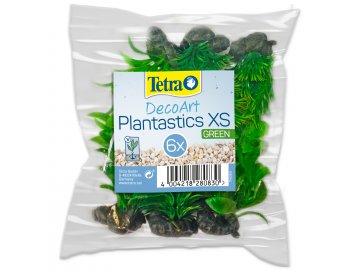 Rostliny TETRA DecoArt Plantastics XS zelené 6ks