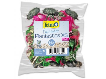 Rostliny TETRA DecoArt Plantastics XS růžové 6ks