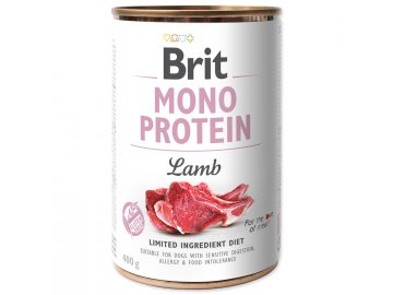 Konzerva BRIT Mono Protein Lamb 400 g