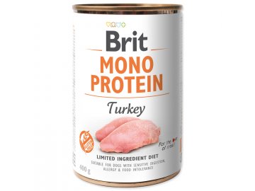 Brit konzerva Mono Protein Turkey 400 g