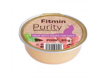 fitmin cat purity alutray pork 85 g h L