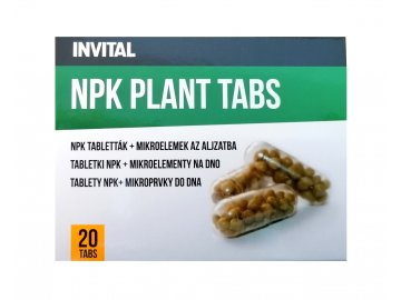 Tablety NPK + mikroprvky do dna 20 tabs