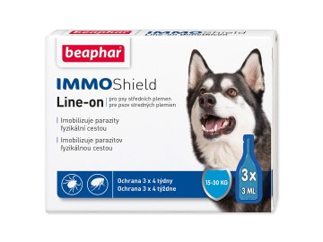 Pipeta Beaphar Line-on IMMO Shield pes M 3x3ml