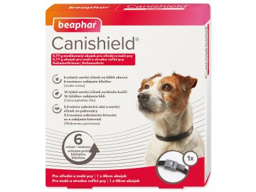 Obojek Beaphar antiparazitní Canishield 48cm !