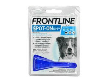 FRONTLINE SPOT ON pro psy M (10-20kg) - 1x1,34ml