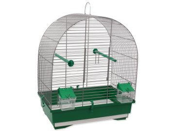 Klec Bird Jewel KS8 40x25,5x47,5cm šedá a zelená