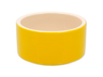 Miska Small Animals keramická pro králíky žlutá 10x5cm