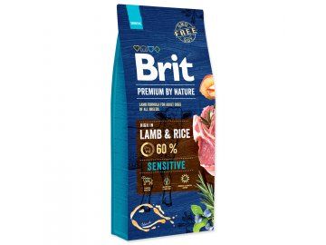 BRIT Premium by Nature Sensitive Lamb 15 kg  + Dáreček k objednávce