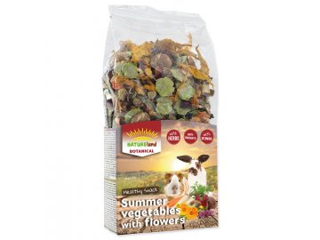 Pochoutka NATURE LAND Botanical letní zelenina s květy 100g