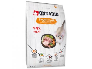 ONTARIO Cat Shorthair 6,5 kg granule pro kočky